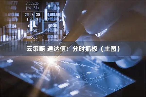 云策略 通达信：分时抓板（主图）