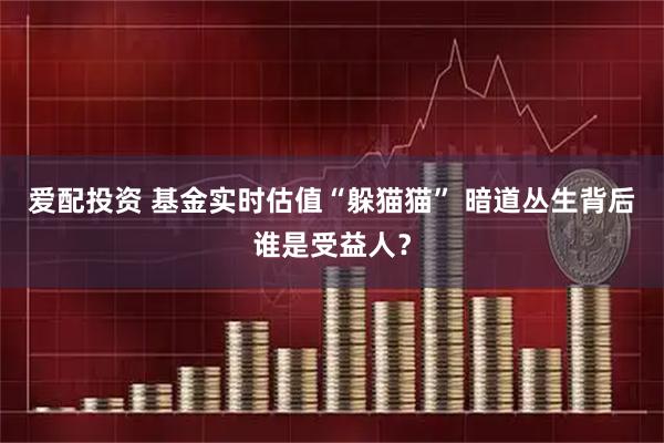 爱配投资 基金实时估值“躲猫猫” 暗道丛生背后谁是受益人？